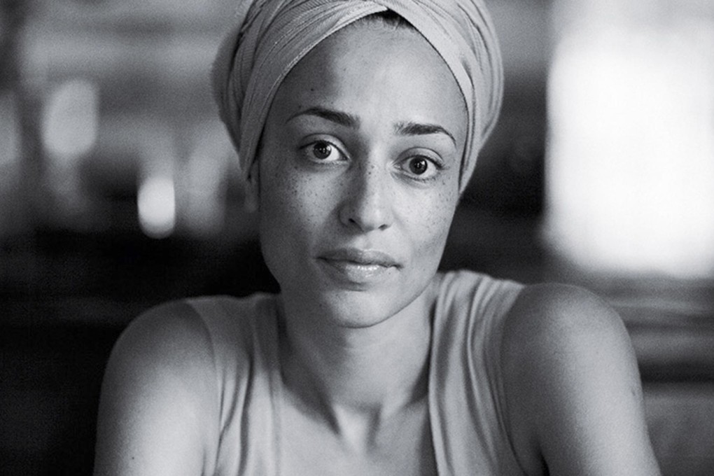 The award-winning British author Zadie Smith.