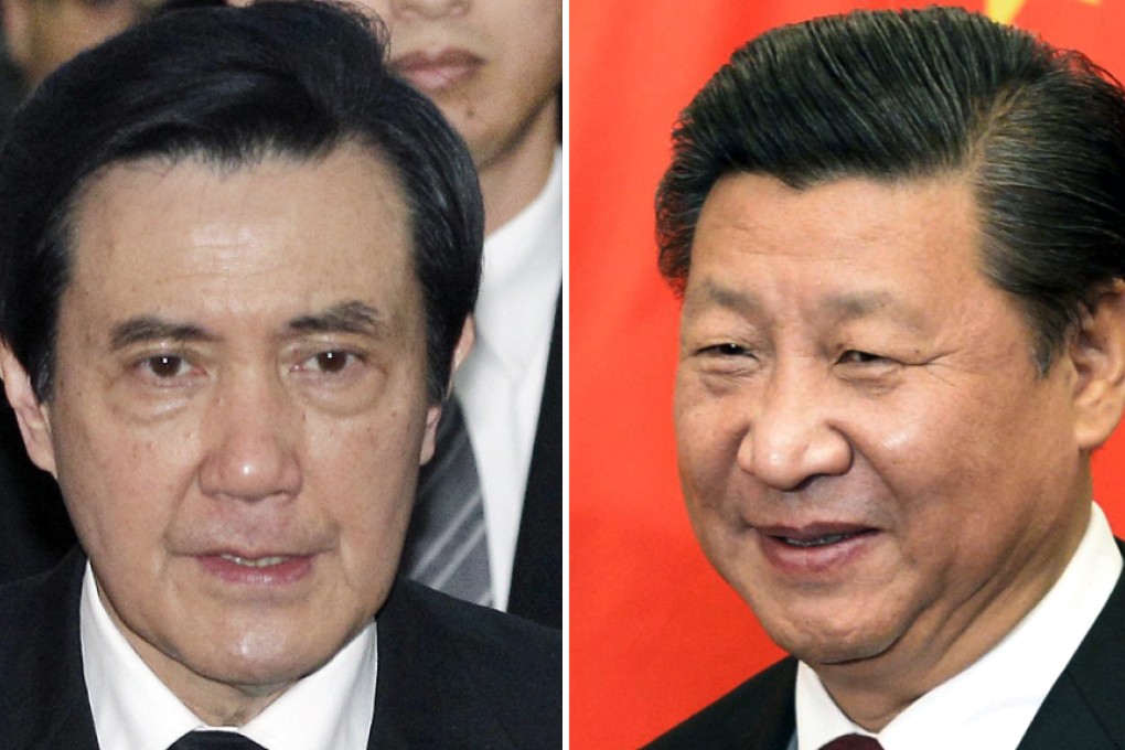 President Xi Jinping (right) and Taiwan's President Ma Ying-jeou, who will meet in Singapore on Saturday. Photos: Reuters