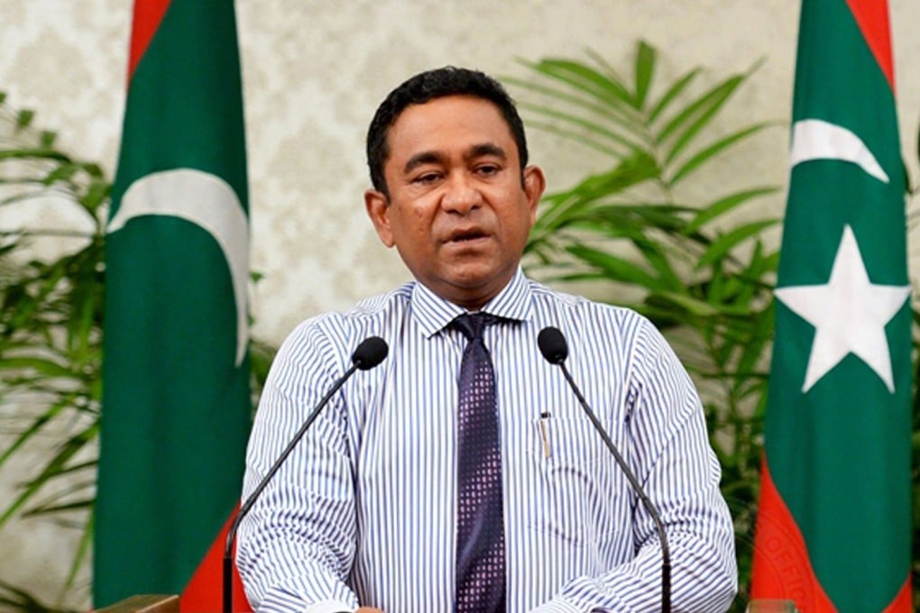 Maldives President Abdulla Yameen. Photo: AFP