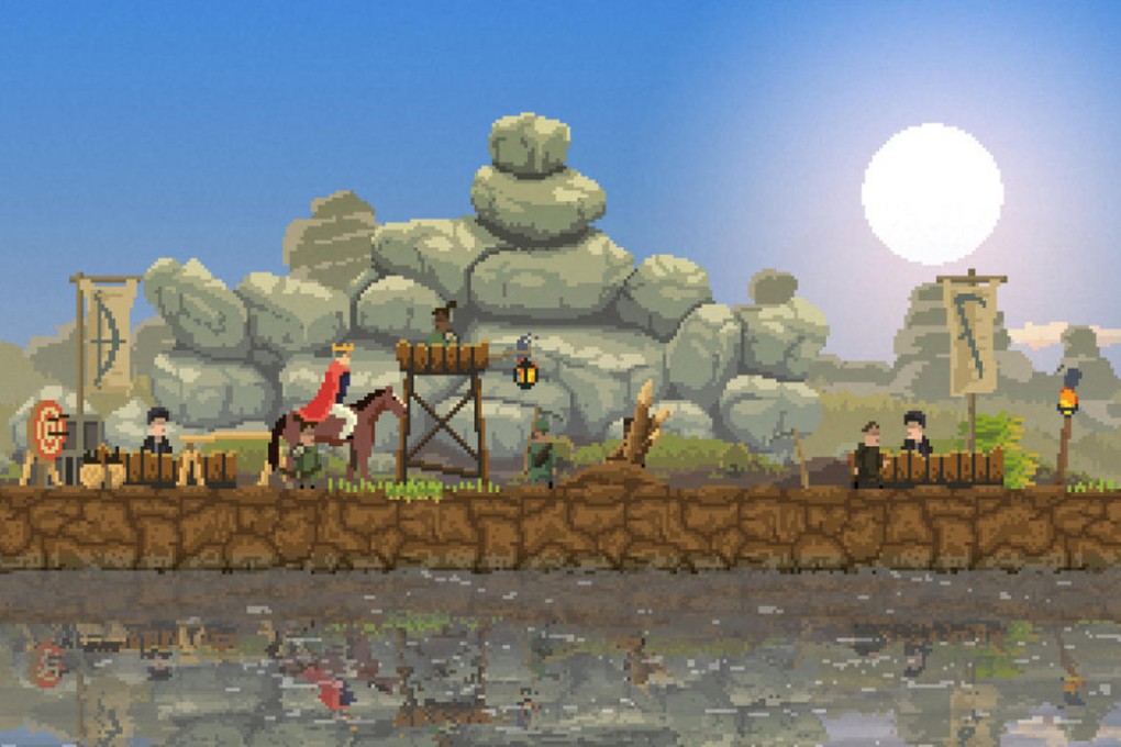 Kingdom looks just like a side-scroller but is actually a strategy adventure.