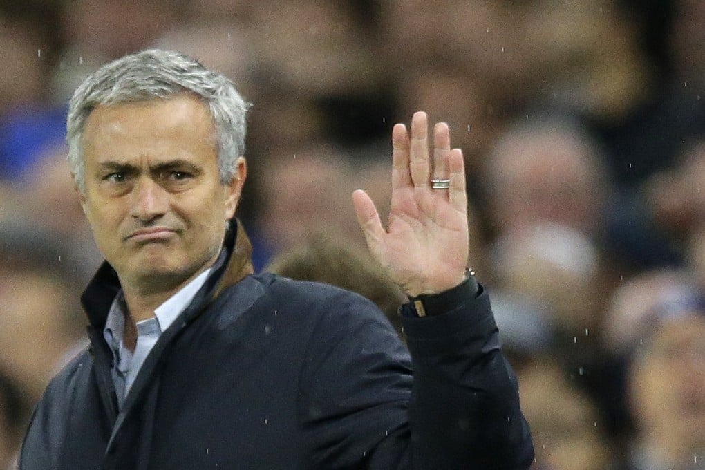 Jose Mourinho acknowledges supporters. Photo: AP