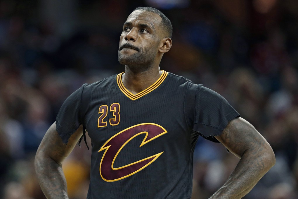 LeBron got fed up with the controversial jersey. Photo: AP