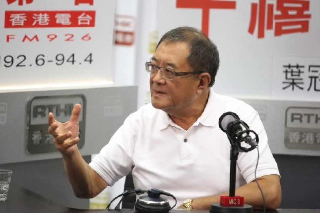 HKFA chairman Brian Leung has confirmed Fifa's decision. Photo: SCMP Pictures