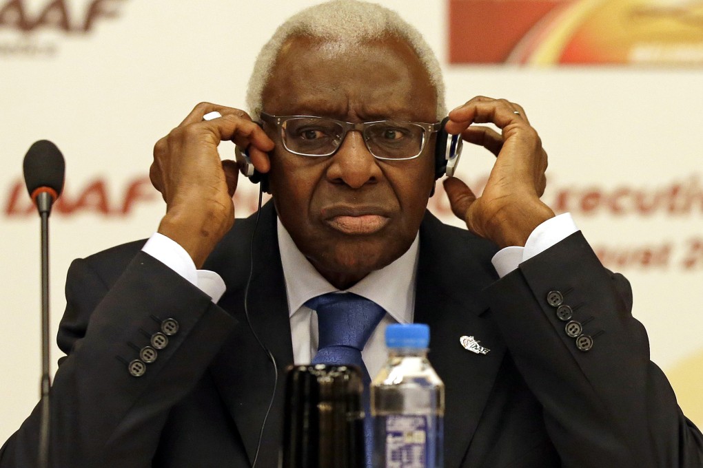 Lamine Diack. Photo: AP