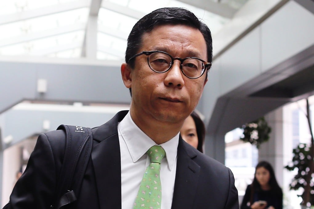 Wong, outside High Court today, said he was focused during his tenure on trying to keep the station from losing money. Photo: Dickson Lee