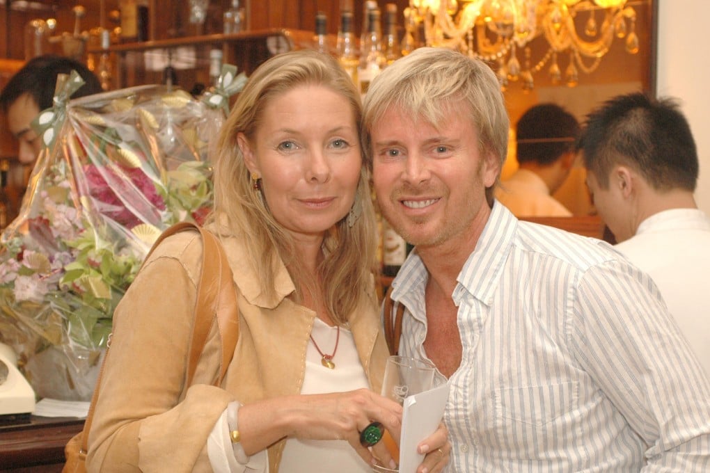 Sandra d'Auriol (left) died early last year in California.