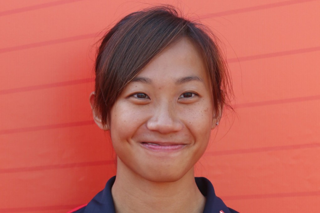 Chong Ka-yan, who is playing for Hong Kong in this weekend's Asia Rugby Olympic Sevens Qualifiers at Hong Kong Stadium, took an unusual route to the game. Photo: KY Cheng/SCMP