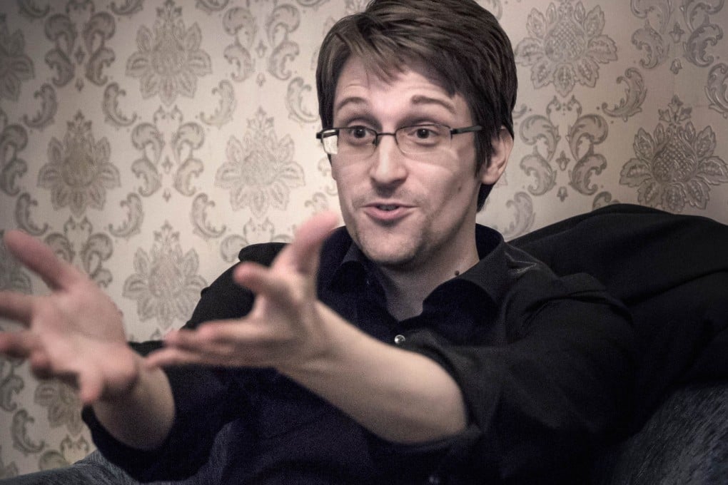 Edward Snowden during an interview with Swedish daily newspaper Dagens Nyheter. Photo: AFP