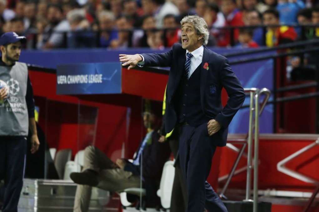 Manchester City manager Manuel Pellegrini is hoping to rain on Remi Garde's parade at Villa Park. Photo: Reuters