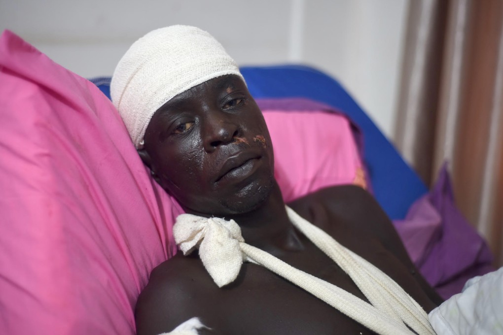 Wuor Arop, lone adult survivor in the South Sudan air crash.