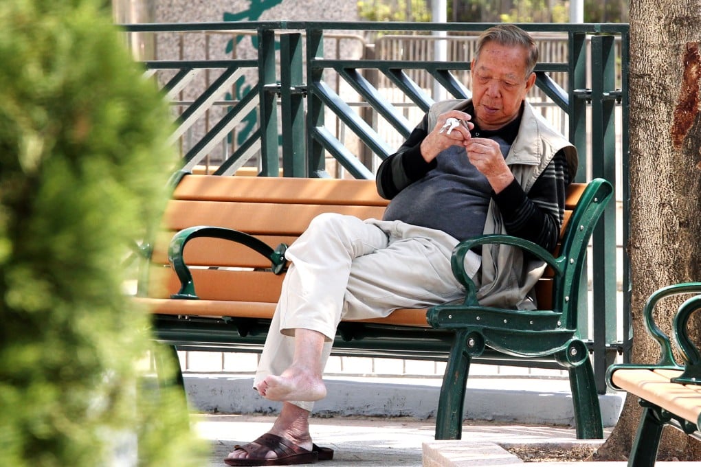 Hong Kong has a growing elderly population. Photo: May Tse