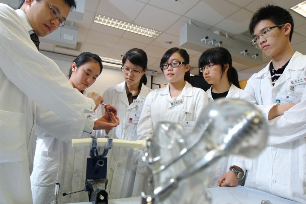 The licensing exam tests professional knowledge, medical English and handling of clinical problems. Photo: SCMP Pictures