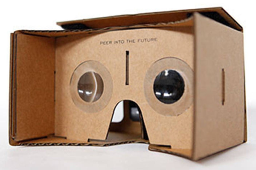 The project includes the distribution of more than 1 million cardboard VR viewers to subscribers. Photo: SCMP Picture