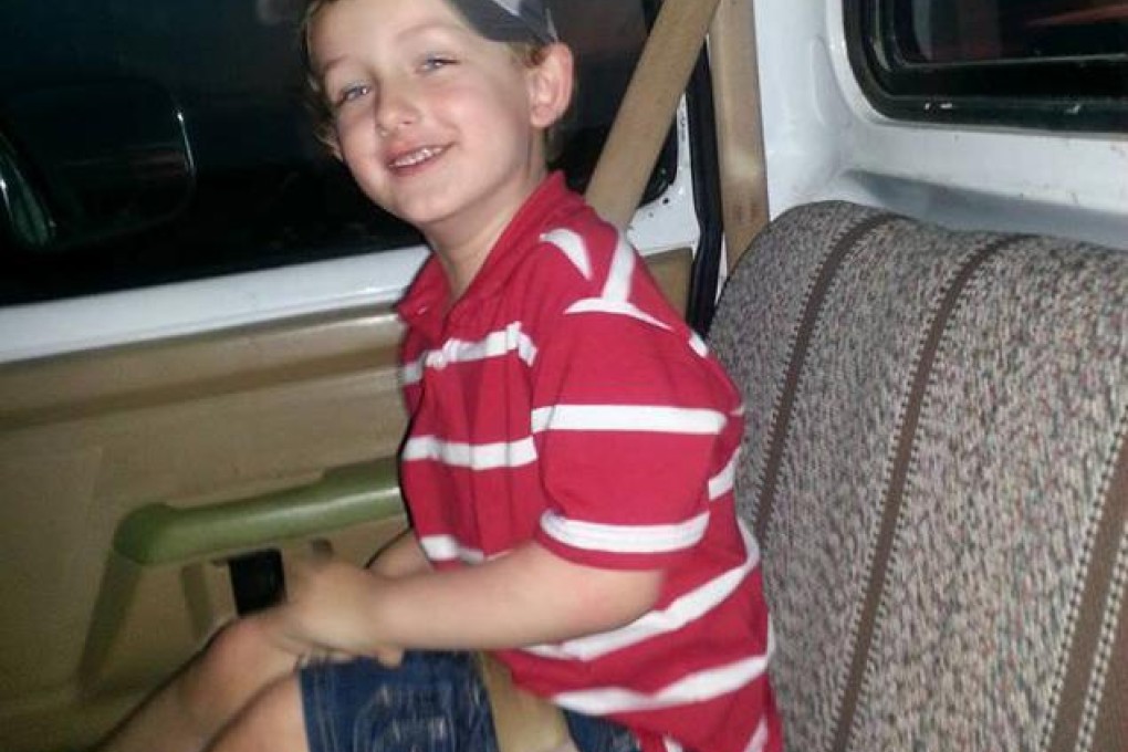 Jeremy Mardis, 6 was shot five times in the head and chest. Photo: SCMP Picture