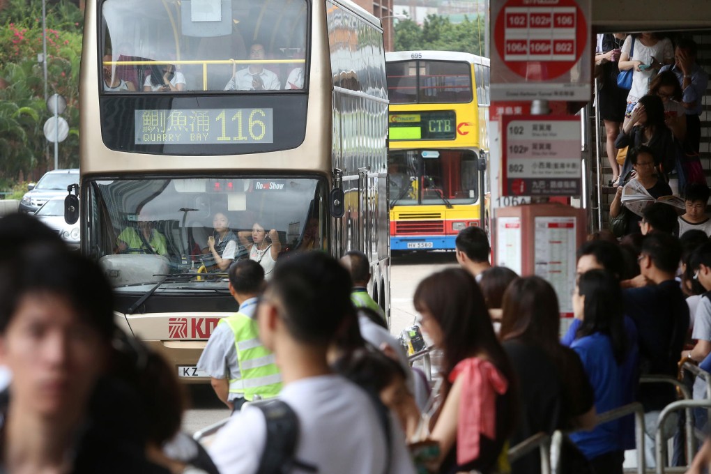 Information at city's bus stops is inadequate. Photo: Sam Tsang