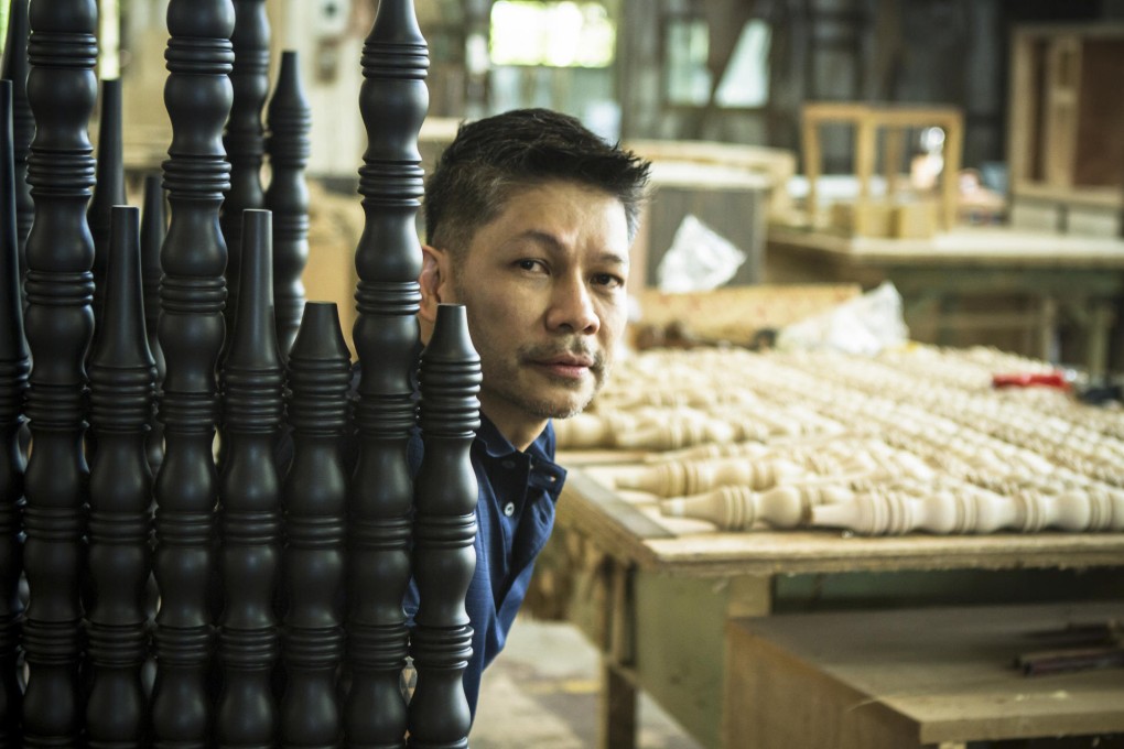 Ito Kish at his furniture factory