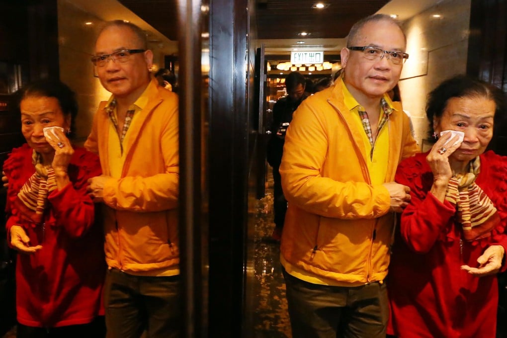 Ronald Kam (right) and family matriarch Mak Siu-chun. Photo: Felix Wong