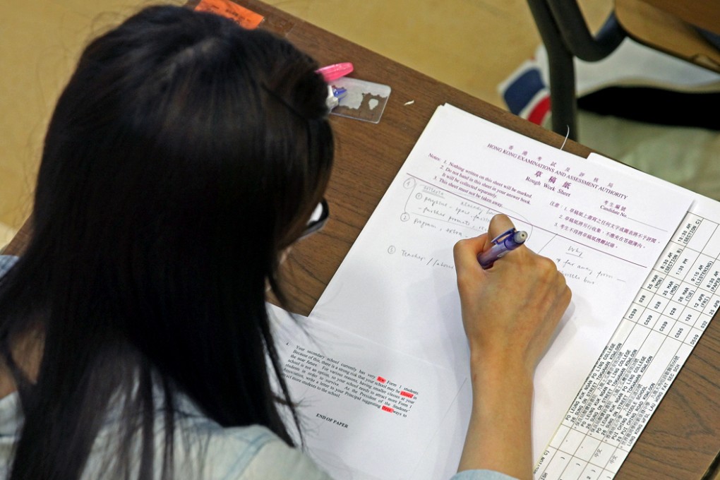 Almost 80 per cent of the 68,700 students passed the  Diploma of Secondary Education (DSE) English language test, but students struggled with pronunciation and lacked exposure to authentic materials such as newspapers and magazines. Photo: May Tse
