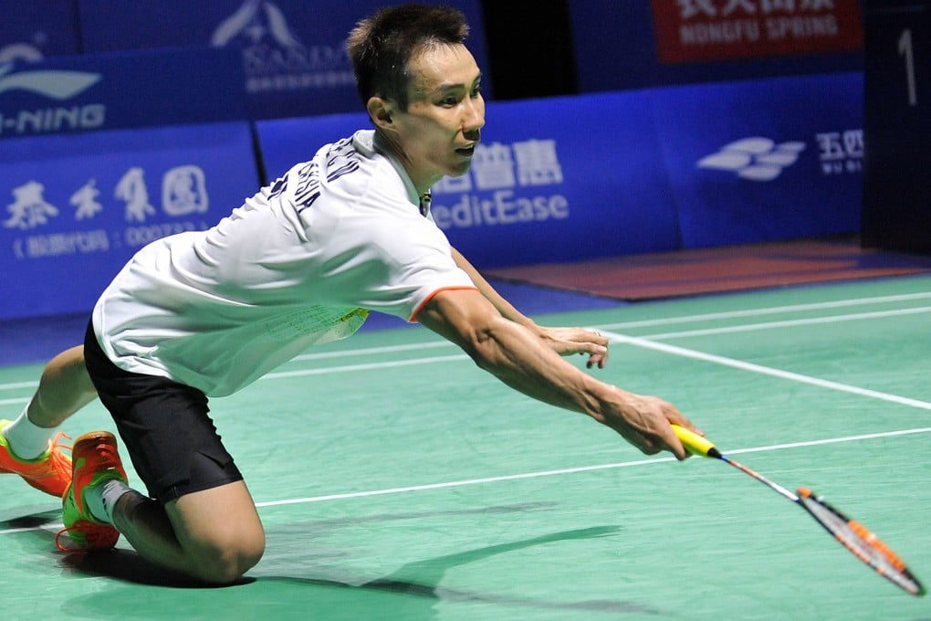 Malaysia's Lee Chong Wei beat China's Chen Long in just 50 minutes to win the men's singles final at the China Open in Fuzhou. Photos: AFP