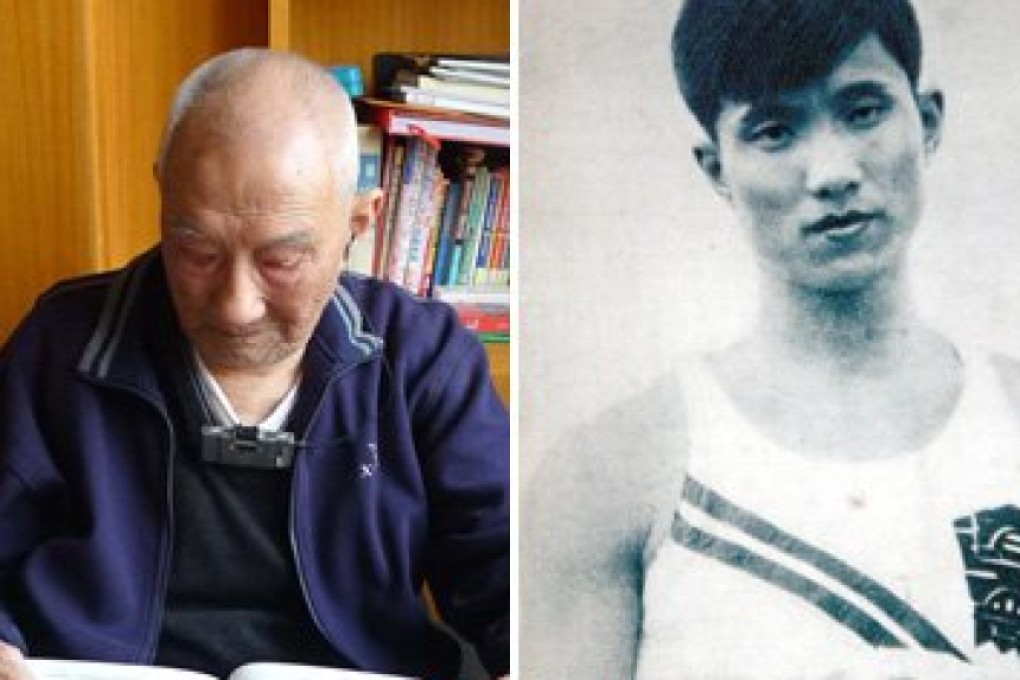 Guo Jie (left), pictured in a recent photograph, and (right) in 1936 while in Berlin at the 1936 Games. Photos: China Business View