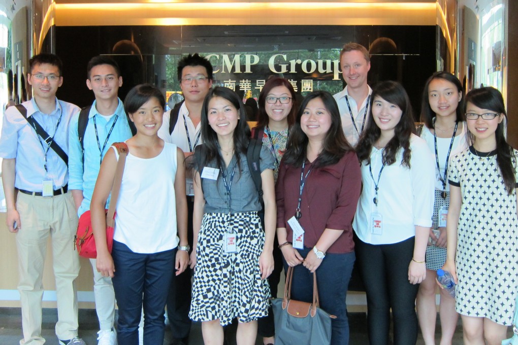 SCMP's 2015 interns. Photo: SCMP