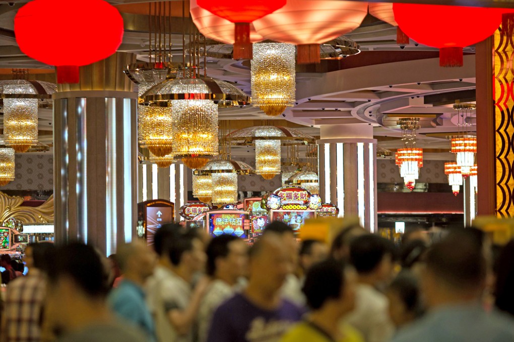The new US$3.2 billion Macau Studio City casino and resort, owned by Melco Crown Entertainment Ltd., in Cotai, Macau opened at the end of October. The former Portuguese colony is experiencing one of its worst downturns as a result of Chinese President Xi Jinping's huge crackdown on corruption and luxury spending. Photo: EPA
