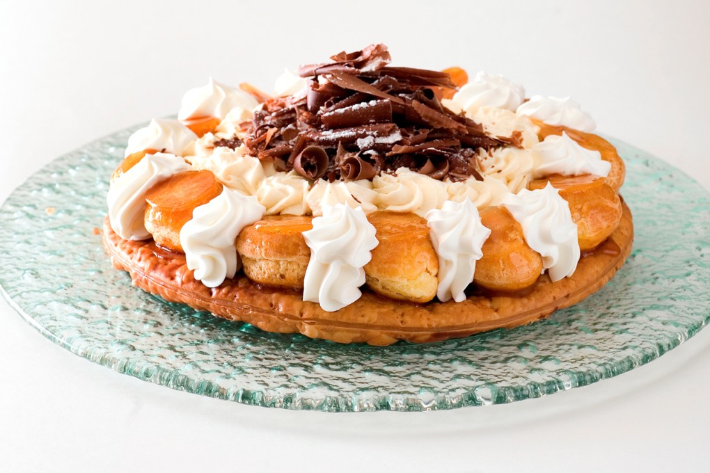 St Honoré gateau at Sabatini