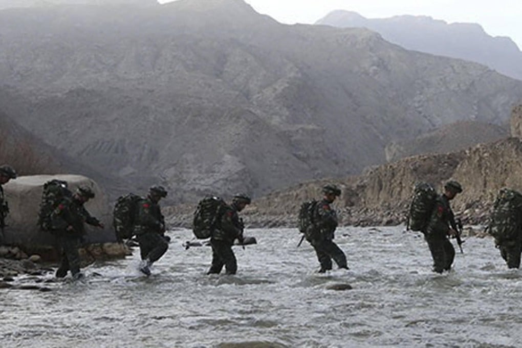 Chinese security forces carry out anti-terror missions. Photo: SCMP Pictures