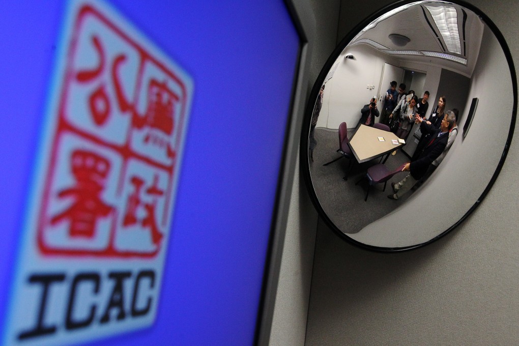 Inside the ICAC headquarters in North Point. Photo: Felix Wong