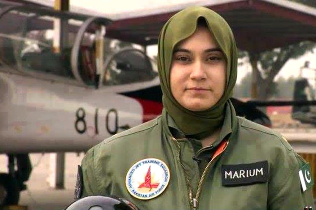 Pakistan Air Force flying officer Marium Mukhtiar. Photo: AFP