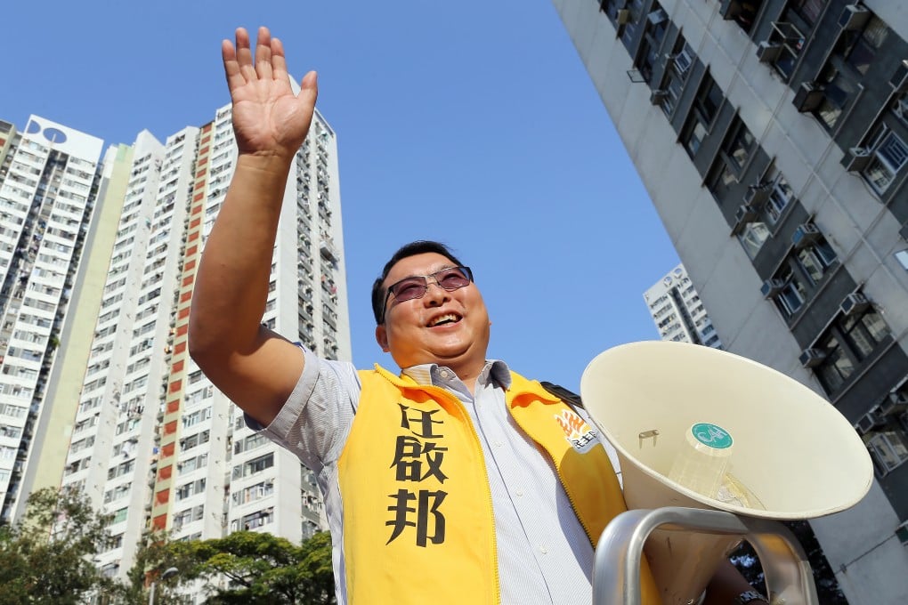 The NeoDemocrats’ Francis Yam. Photo: Dickson Lee