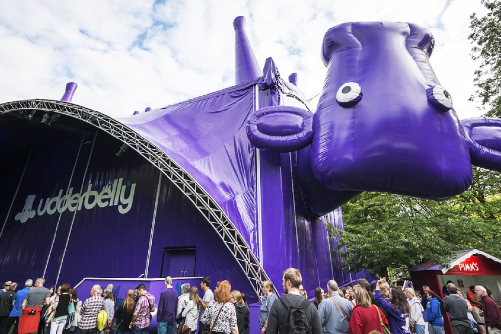 The Udderbelly’s cow tent will be coming to Hong Kong this winter.