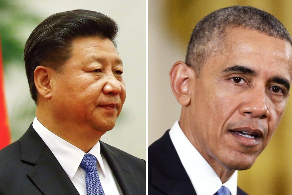 President Xi Jinping will meet his US counterpart Barack Obama on the first day of the Paris talks, the White House says. Photos: Reuters