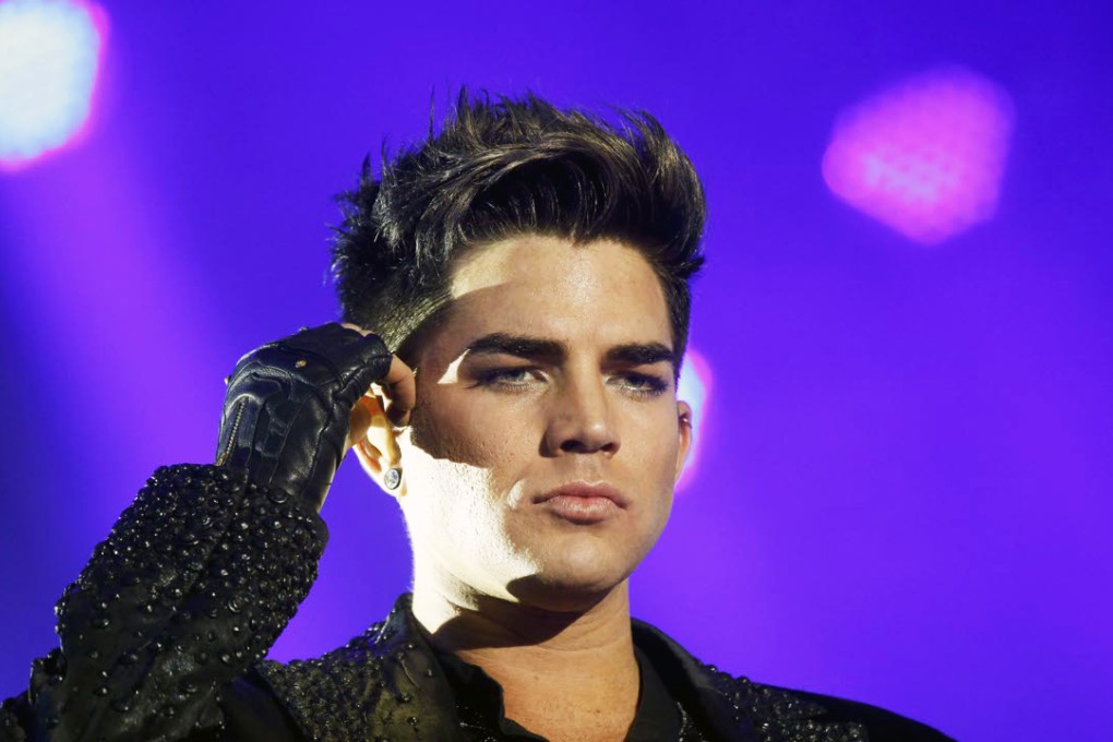 Adam Lambert and the rock group Queen perform during the Euro 2012 soccer championship tournament in Kiev, Ukraine. Photo: AP
