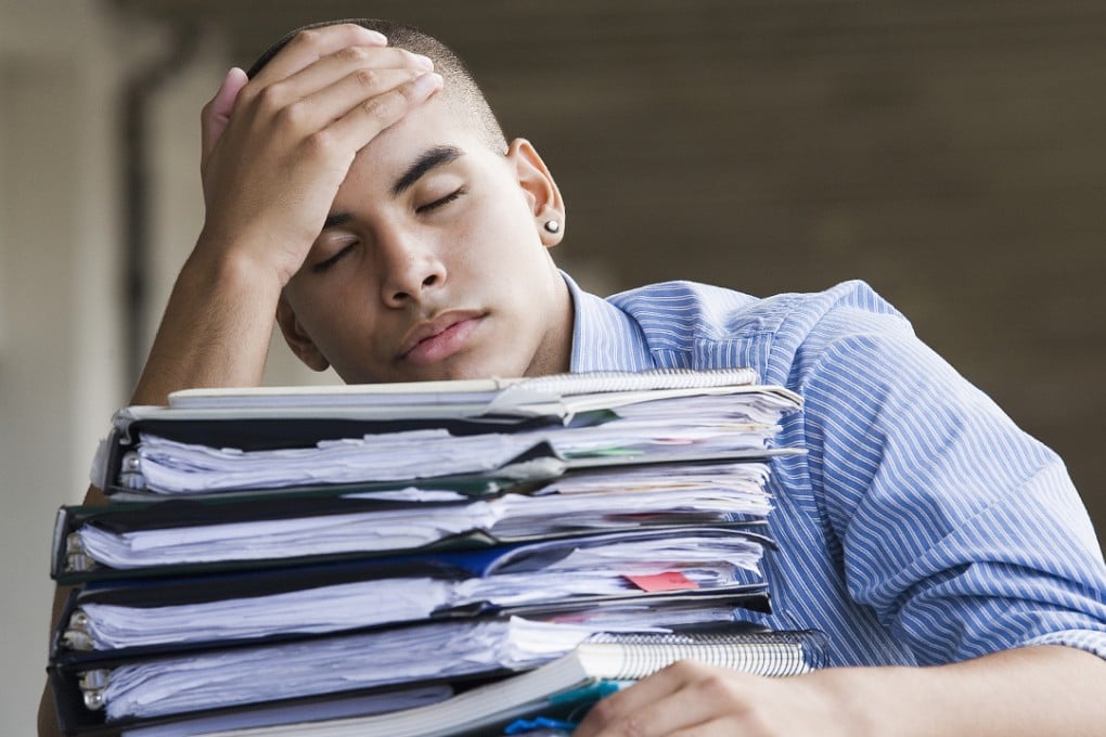 Lack of time, insufficient sleep and too much work are also factors for stressed Hongkongers. Photo: SCMP Pictures
