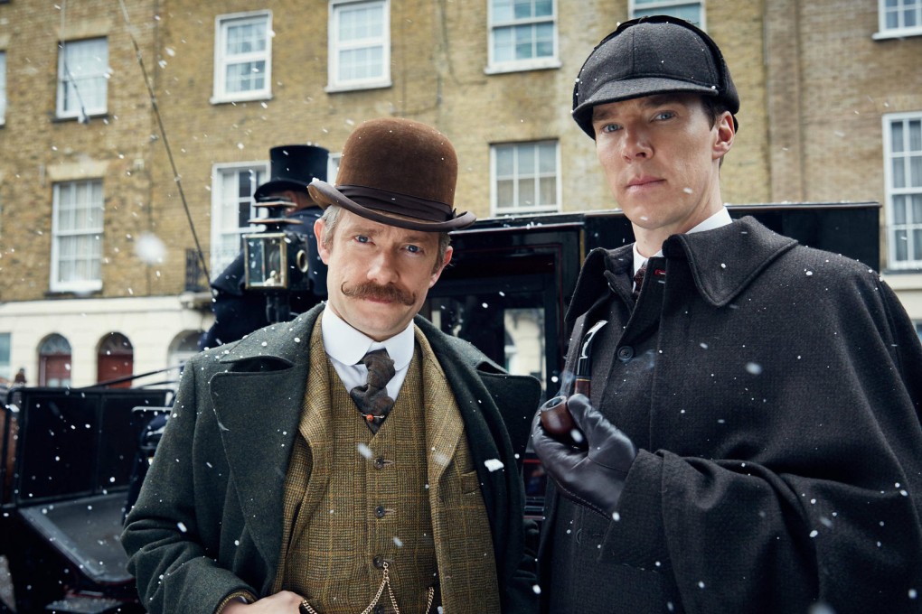 Martin Freeman (left) and Benedict Cumberbatch. Photo: BBC