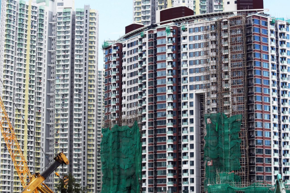 Construction site of the De Novo flats at Kai Tak. Photo: Sam Tsang