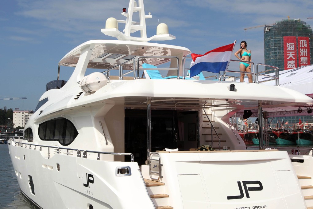 China Rendez-Vous, in Sanya, Hainan province, is China's largest boat show. Photo: Simon Song