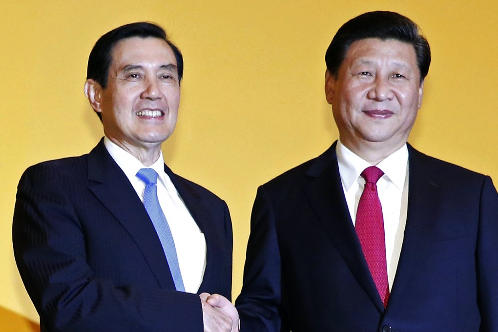 The meeting between President Ma Ying-jeou, left, and Xi Jinping earlier this month was the first between leaders from Taiwan and mainland China in over 60 years. Photo: Reuters