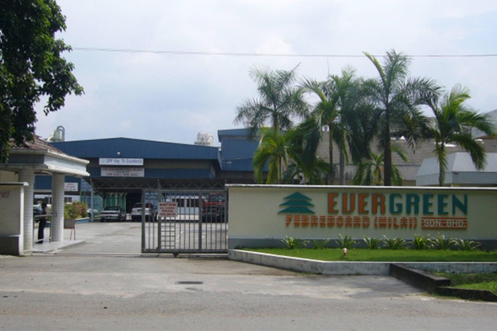 Evergreen's Nilai plant has an annual production capacity of 250,000 cubic metres.