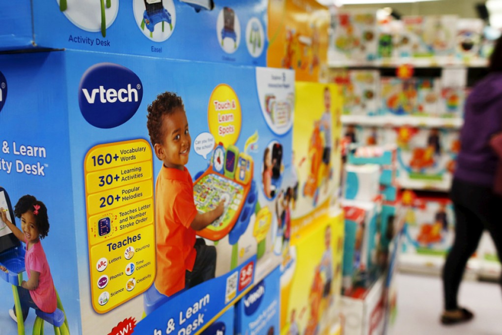 VTech toys on sale in Hong Kong. Photo: Reuters