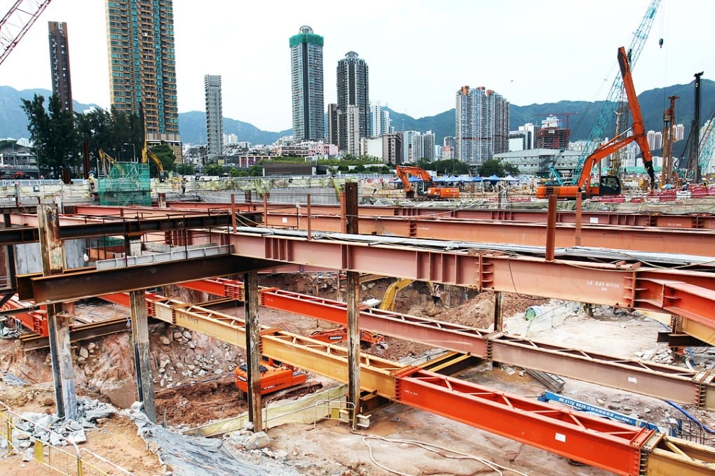 The estimated construction cost for the Sha Tin-Central Link will need about HK$5 billion more. Photo: Dickson Lee
