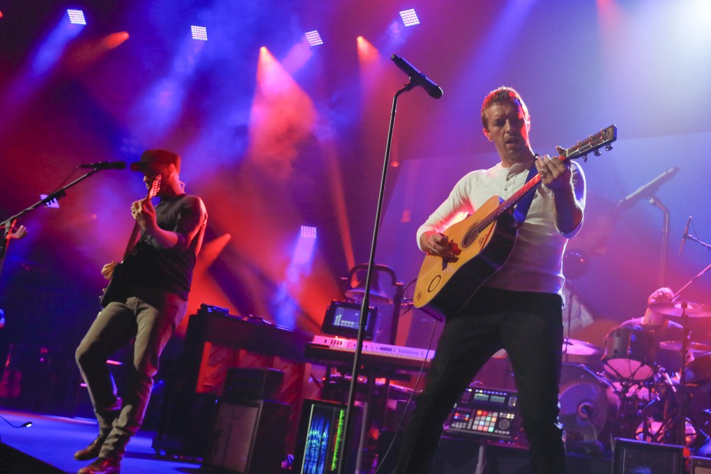 Coldplay will be the headline act in the Super Bowl half-time show. Photo: AP
