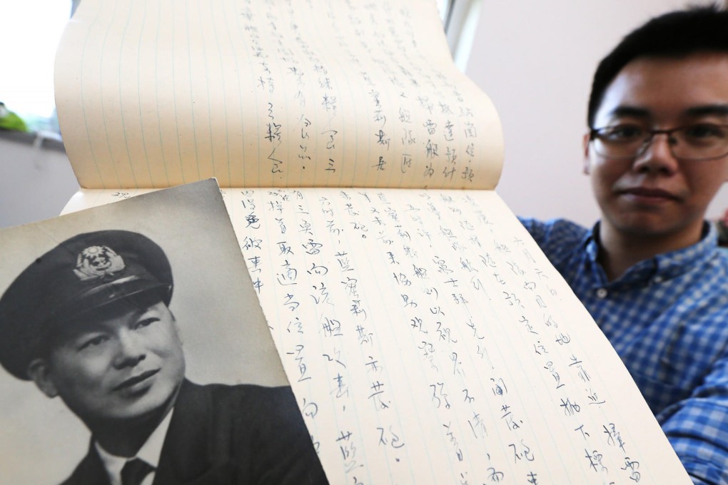 Kelvin Hang was involved in the discovery of the diary of a Chinese naval officer who participated in the D-day landings. Photo: Felix Wong