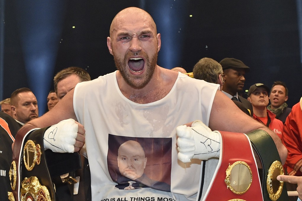 The BBC is under pressure to drop Tyson Fury from its list of candidates for its Sports Personality of the Year award. Photo: AP