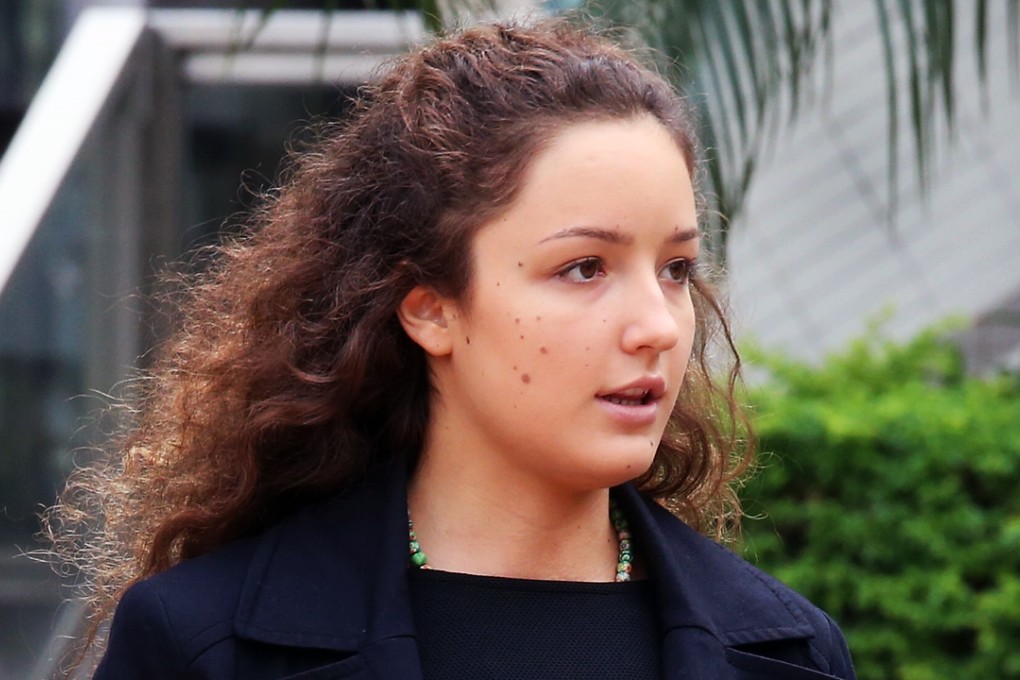 Dora Radic, 18, was slapped with a HK$10,000 fine in Tsuen Wan Court. Photo: K.Y. Cheng