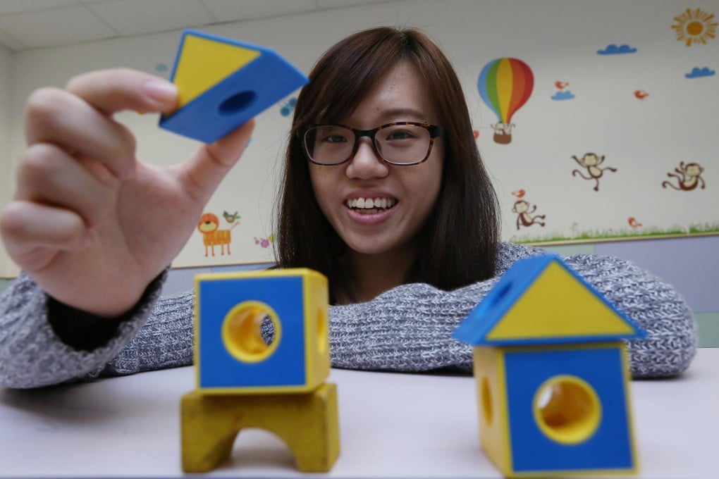 Chu Ka-wai mentors kids from broken homes. Photo: Nora Tam