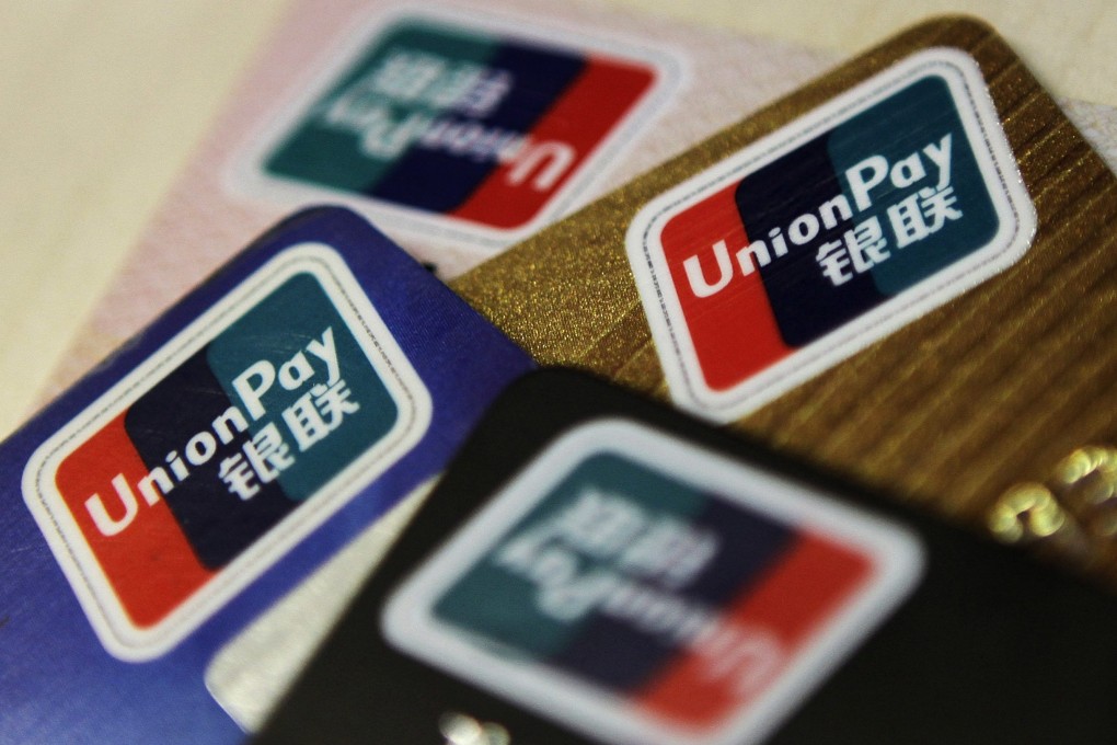 New controls will introduced on the use of the UnionPay system. Photo: Reuters