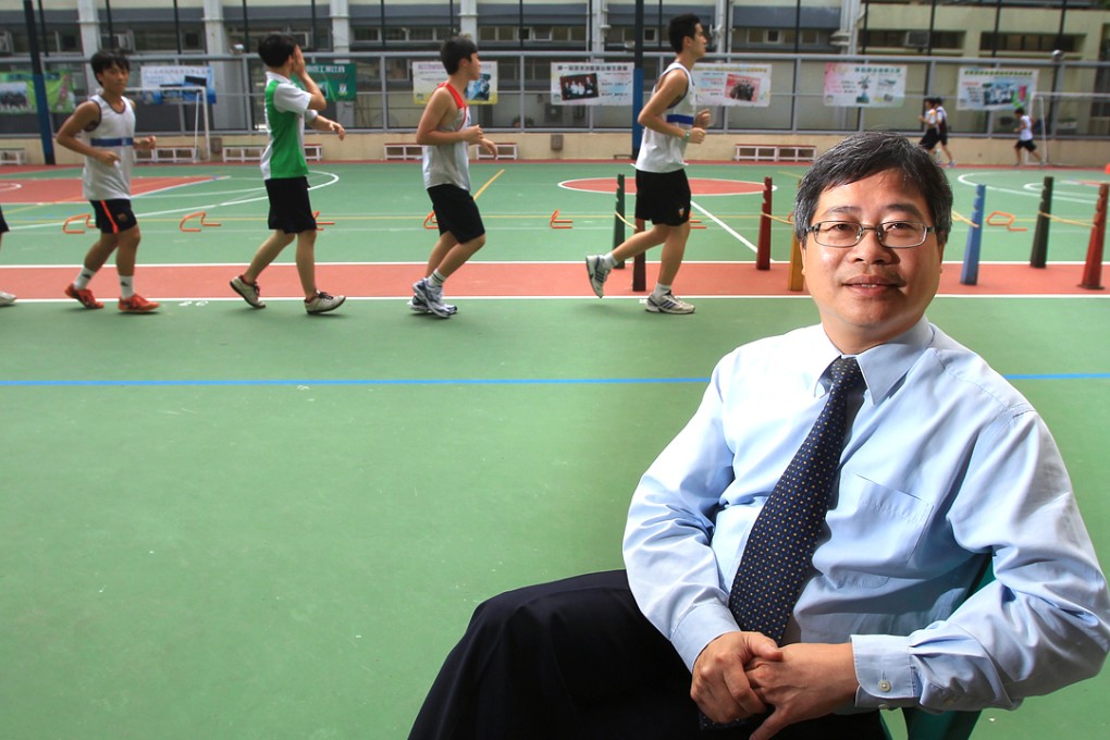 Mak Yiu-kwong, head of CMA Secondary School. Photo: Jonathan Wong