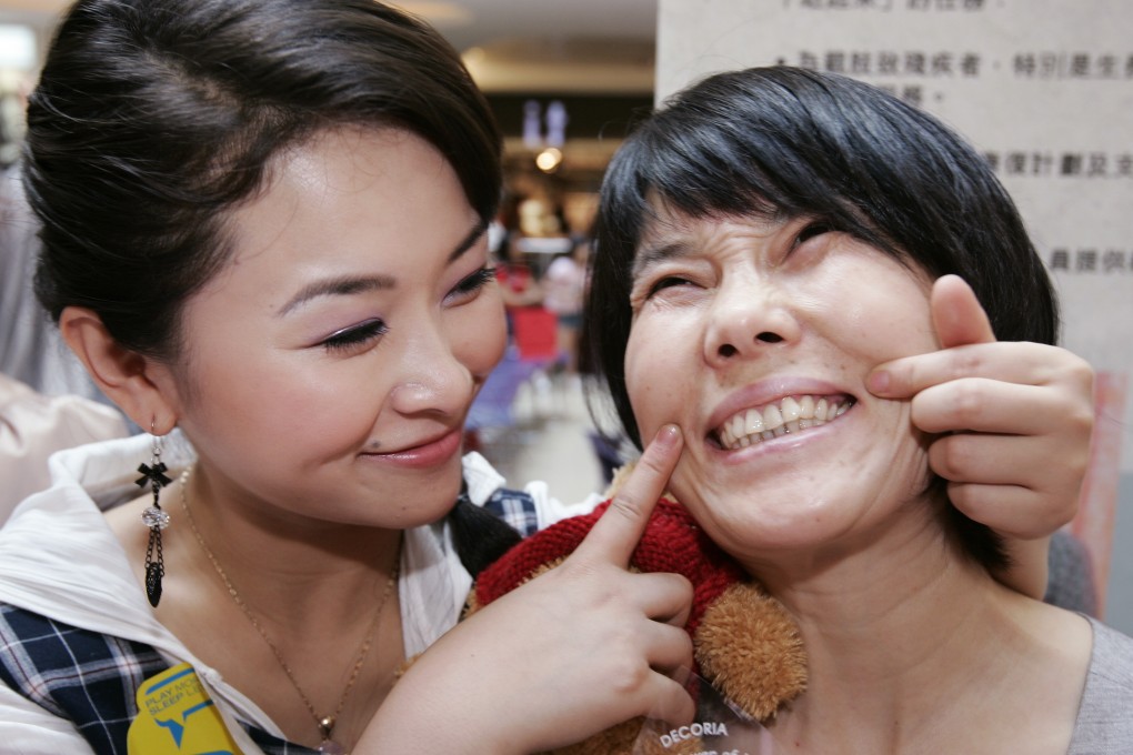 Liao Zhi with her mother Bai Jiarong in Hong Kong. Photo: Edward Wong
